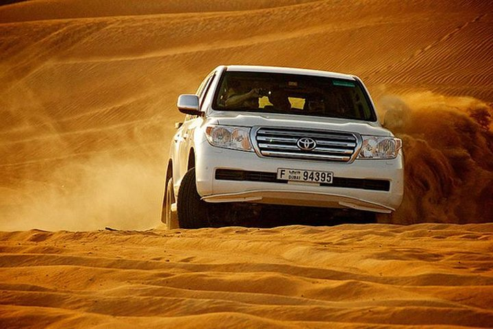 Dune bashing 